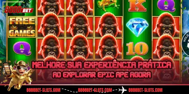 Melhore sua experiência prática ao explorar Epic Ape agora