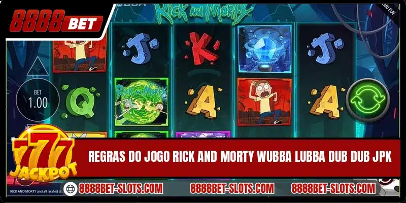 Regras do jogo Rick And Morty Wubba Lubba Dub Dub JPK