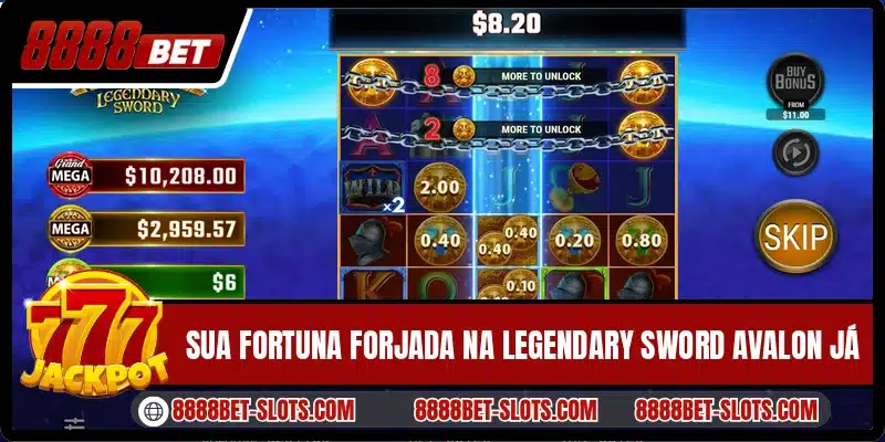 Sua fortuna forjada na Legendary Sword Avalon já
